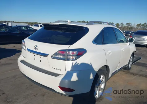 2010 Lexus Rx 350 from USA, damaged, VIN 2T2BK1BA5AC070885